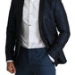 Elegant Martini Blue Slim Fit Blazer