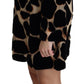 Chic Giraffe Print Shift Mini Dress