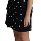 Elegant Polka Dot Silk Charmeuse Dress