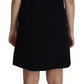 Elegant Sleeveless Black A-Line Mini Dress