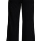 Elegant Cashmere Wide Leg Trousers