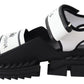 Super King Slider Sandals in Monochrome