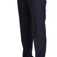 Elegant Slim Fit Wool Blend Dress Pants