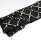 Elegant Crystal Beaded Leather Gloves