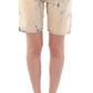 Chic Summertime Cotton Shorts in Blue