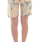 Chic Summertime Cotton Shorts in Blue