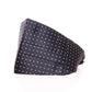 Elegant Black Silk Polka Dot Cummerbund