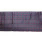 Elegant Silk Black Cummerbund with Red Polka Dots