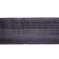 Elegant Black Silk Cummerbund with Polka Dots