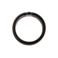 Black CZ 925 Sterling Silver Womens