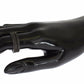 Black CZ 925 Sterling Silver Womens