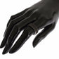 Black CZ 925 Sterling Silver Womens