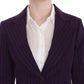 Elegant Striped Pant & Blazer Suit