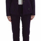 Elegant Striped Pant & Blazer Suit