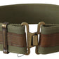 Chic Army Green Rustic Belt