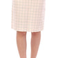 Elegant White Pencil Skirt - Chic and Sophisticated