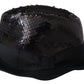 Elegant Black Sequin Fedora Hat