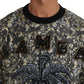 Samba Jacquard Palm Crewneck Sweater