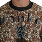 Opulent Multicolor Crewneck Sweater