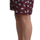 Elegant Maroon Swim Trunks