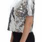 Sequined Elegance Blouse