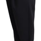 Elegant High-Waist Cropped Trousers