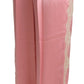 Silk Blend Satin Wide-Leg Pants in Pink