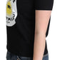 Chic Moschino Cotton Tee with Milano Print