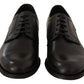 Elegant Black Derby Formal Shoes