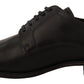 Elegant Black Derby Formal Shoes