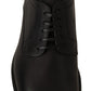 Elegant Black Derby Formal Shoes