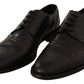 Elegant Black Derby Oxford Wingtips