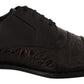 Elegant Black Derby Oxford Wingtips