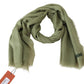 Elegant Cashmere Fringed Scarf