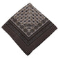 Elegant Silk Pocket Square in Rich Brown