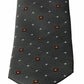 Elegant Gray Patterned Silk Blend Neck Tie