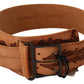 Classy Double Buckle Genuine Leather Belt