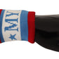 Multicolor King Of My Life Cashmere Wristband