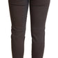 Chic Brown Slim-Fit Skinny Jeans