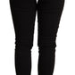 Elegant Slim Black Skinny Jeans