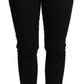 Elegant Slim Black Skinny Jeans