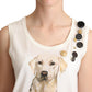 Chic Canine Floral Sleeveless Tank