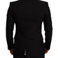 Elegant Slim Fit Black Blazer Jacket