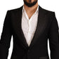 Elegant Slim Fit Black Blazer Jacket