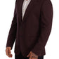 Elegant Indigo Slim Fit Blazer for Men