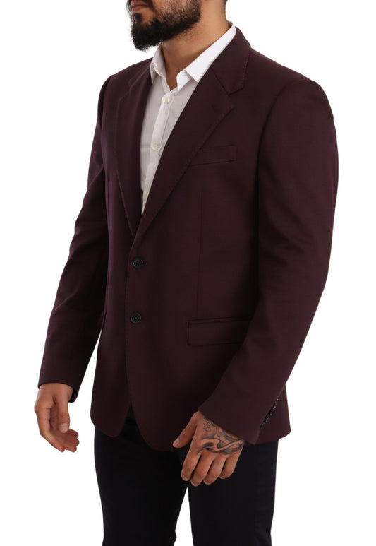 Elegant Indigo Slim Fit Blazer for Men