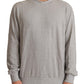 Sophisticated Gray Crewneck Sweater