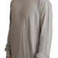 Sophisticated Gray Crewneck Sweater