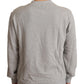 Sophisticated Gray Crewneck Sweater