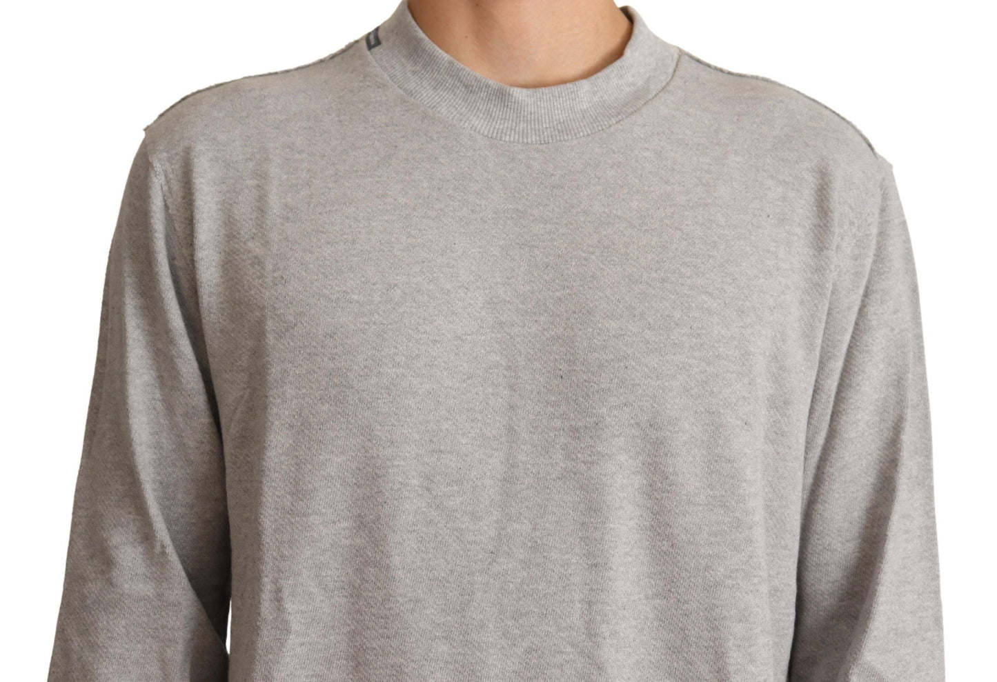 Sophisticated Gray Crewneck Sweater